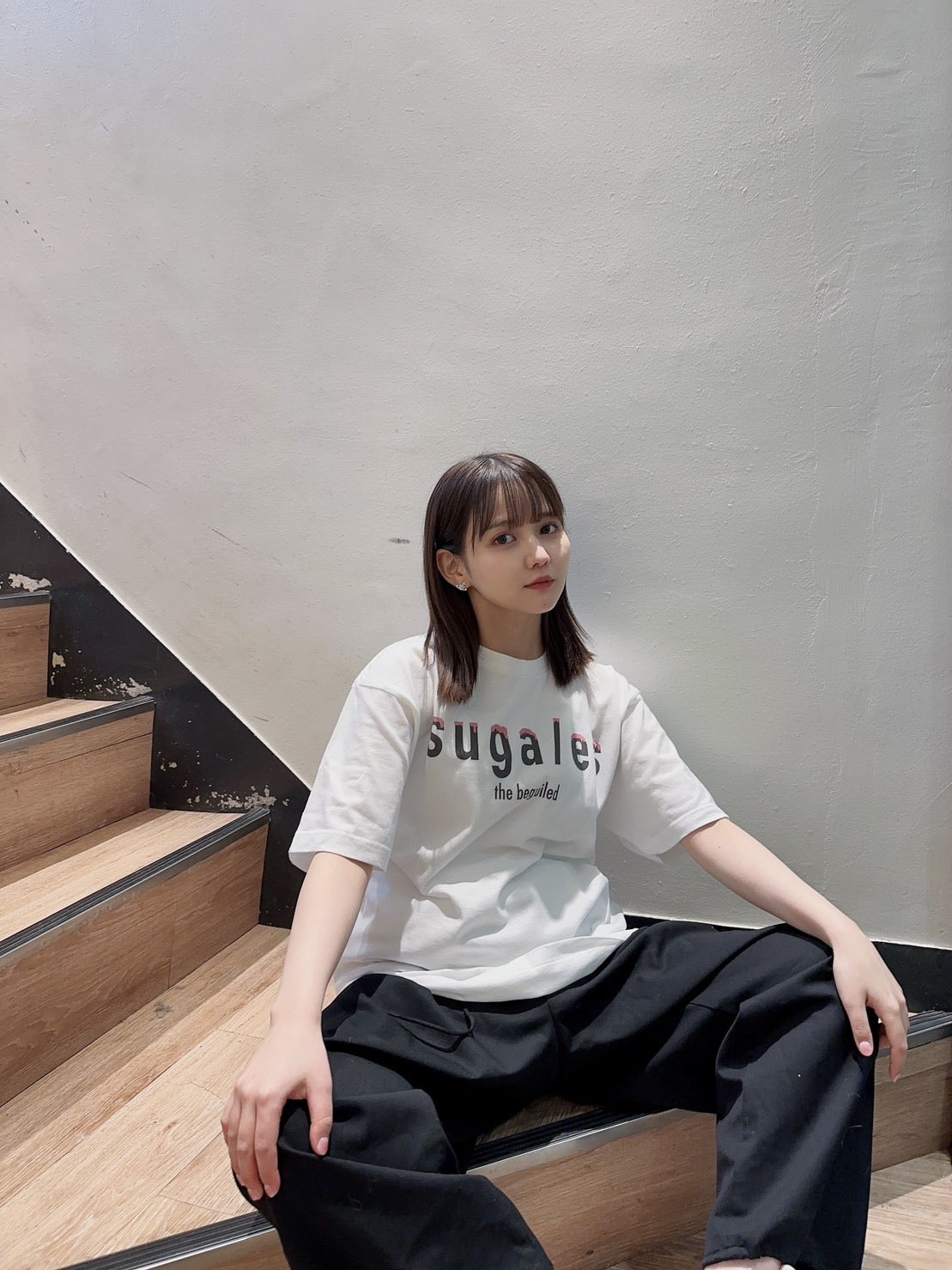 suga/es Beguiled Tシャツ(ホワイト)